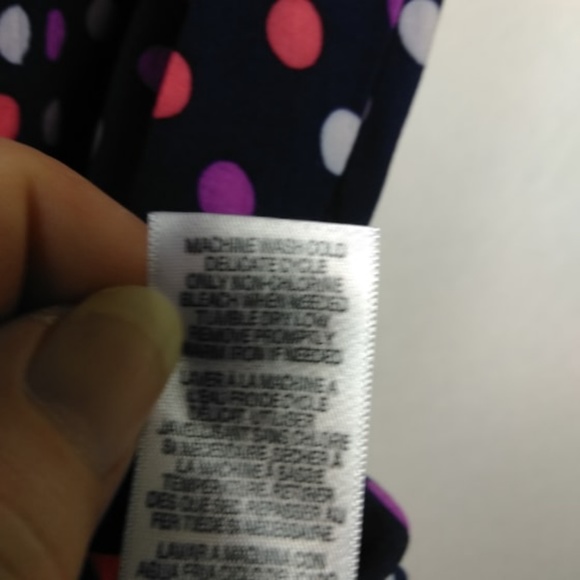 3/$30 Splendid Polka Dot Mini Shift Zip Back - Picture 8 of 8